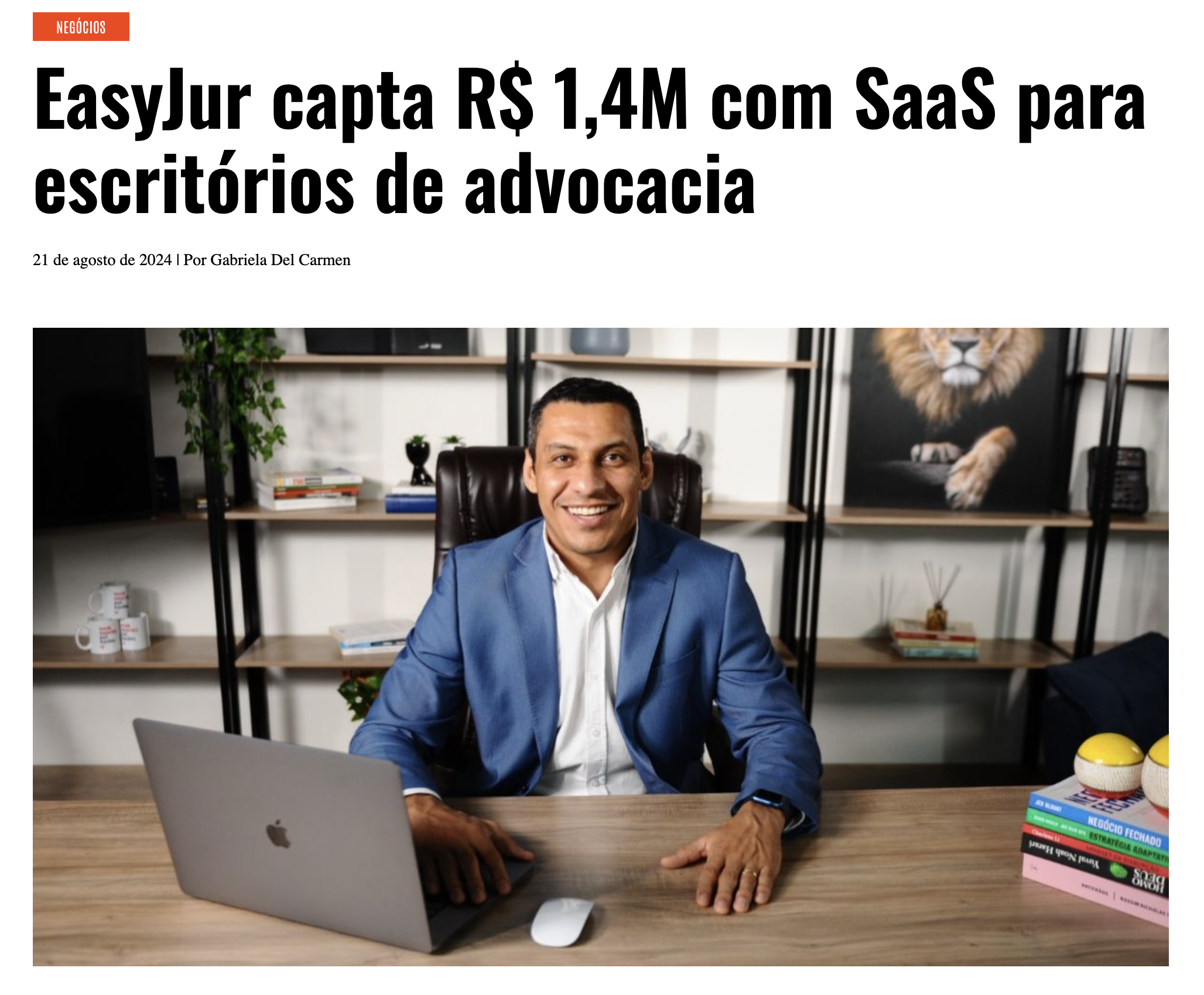 print easyjur captacao 2024 startups